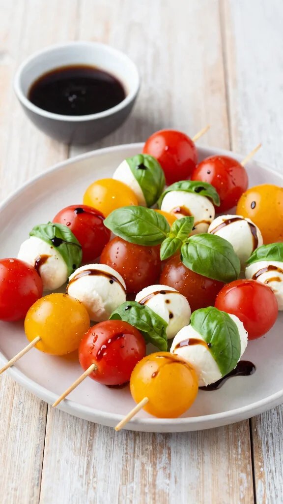 10 Delicious Cherry Tomato Recipes for Every Occasion You Must Try - 1. Caprese Skewers: A Classic Touch