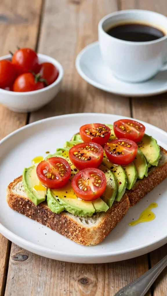10 Delicious Cherry Tomato Recipes for Every Occasion You Must Try - 10. Cherry Tomato & Avocado Toast: A Trendy Snack