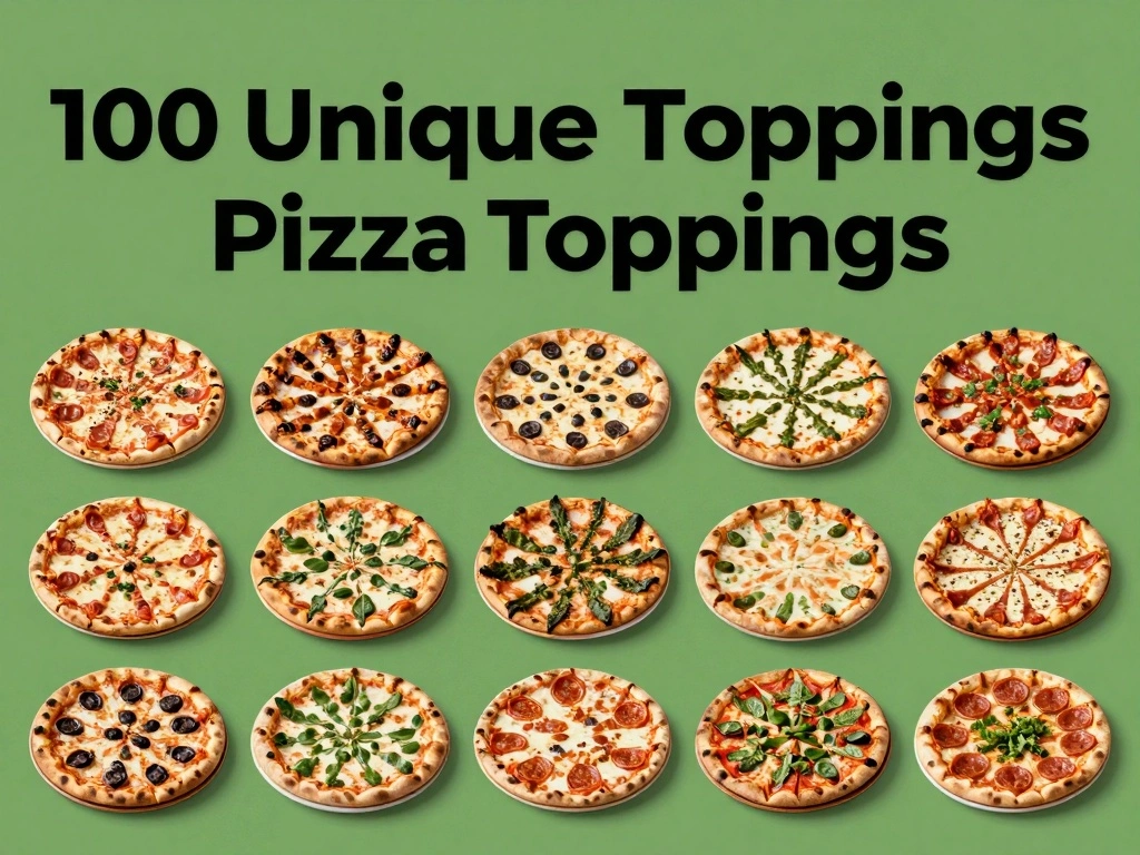 100 Unique Pizza Toppings - Conclusion