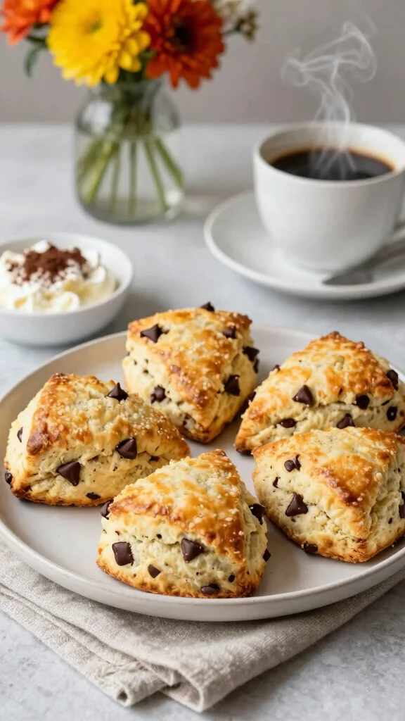 13 Brunch Recipes That Will Wow Your Guests - 10. Chocolate Chip Scones