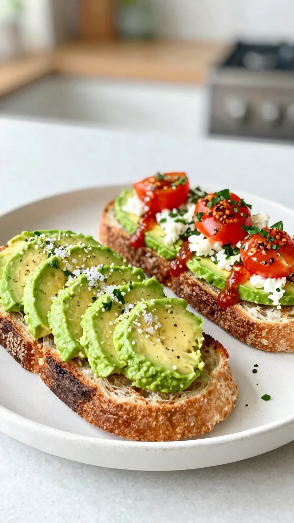 13 Brunch Recipes That Will Wow Your Guests - 4. Avocado Toast Trio