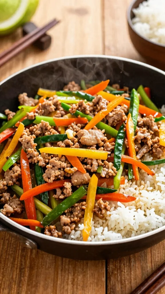 15 Fresh Ground Pork Recipes for Quick Weeknight Dinners - 12. Pork and Vegetable Stir-Fry