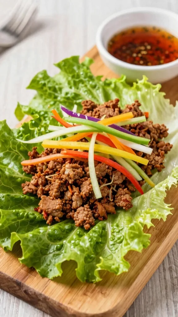 15 Fresh Ground Pork Recipes for Quick Weeknight Dinners - 6. Asian Pork Lettuce Wraps