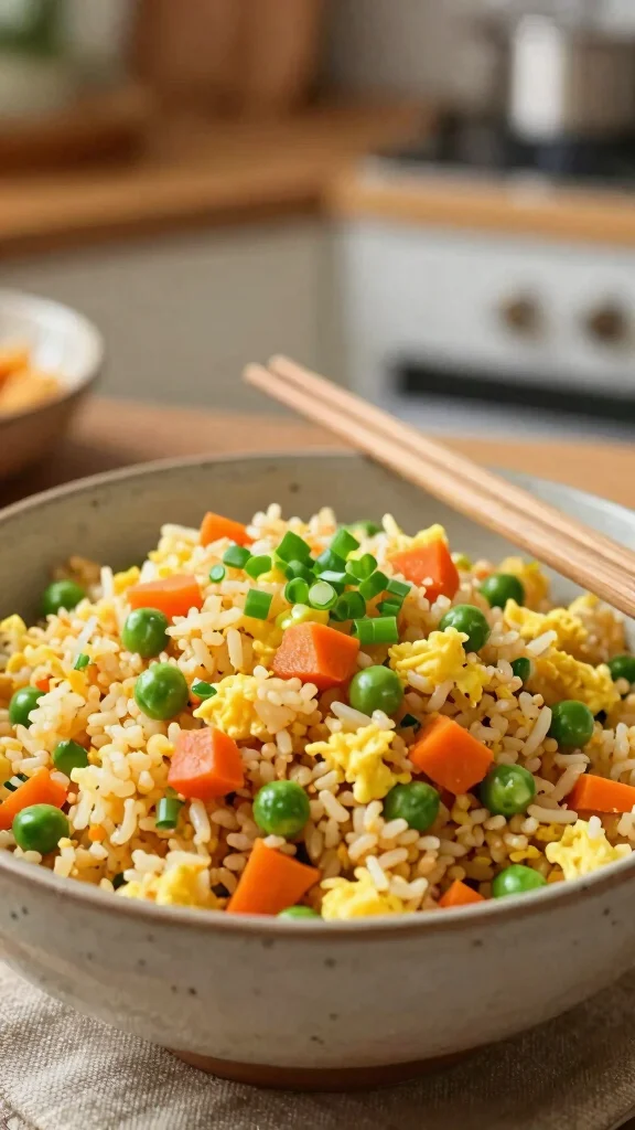 15 Simple Dinner Recipes Guide for Fast, Family-Friendly Meals - 12. Egg Fried Rice