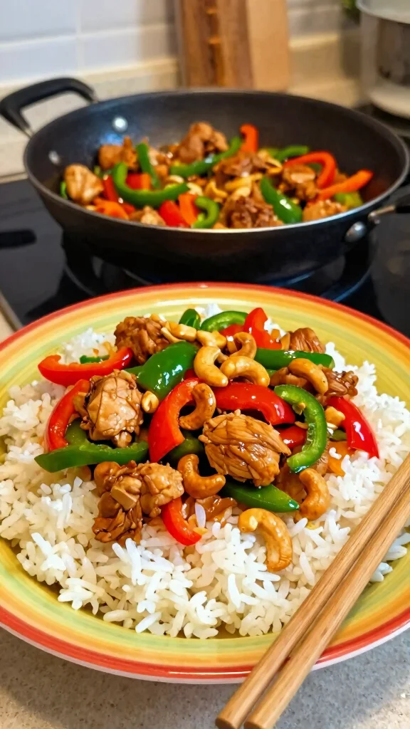 15 Simple Dinner Recipes Guide for Fast, Family-Friendly Meals - 14. Chicken Stir-Fry with Cashews