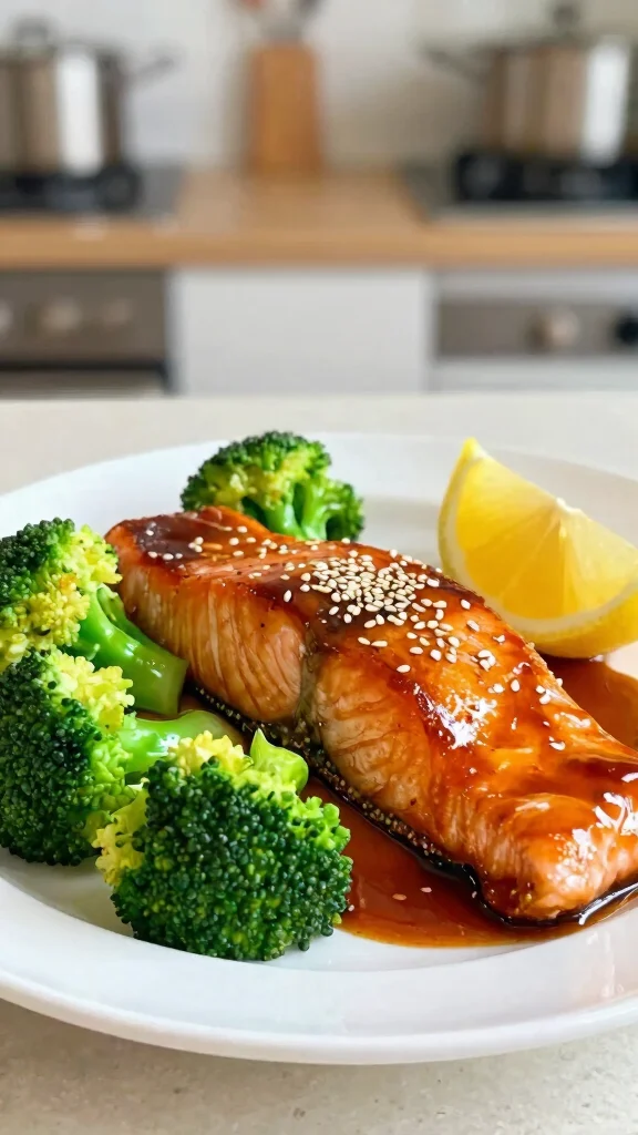 15 Simple Dinner Recipes Guide for Fast, Family-Friendly Meals - 6. Teriyaki Salmon with Broccoli