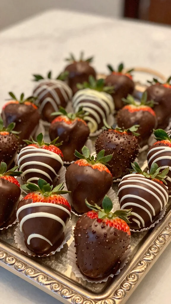 16 Best Christmas Eve Finger Food Ideas on a Budget That Look Totally Fancy - 15. Chocolate-Covered Strawberries