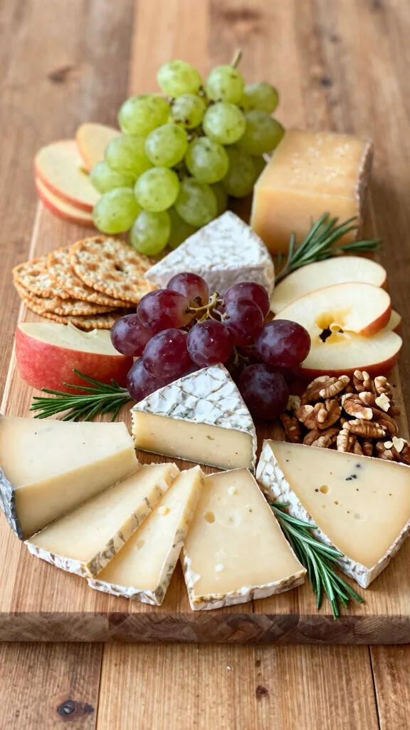 16 Best Christmas Eve Finger Food Ideas on a Budget That Look Totally Fancy - 8. Fruit and Cheese Board