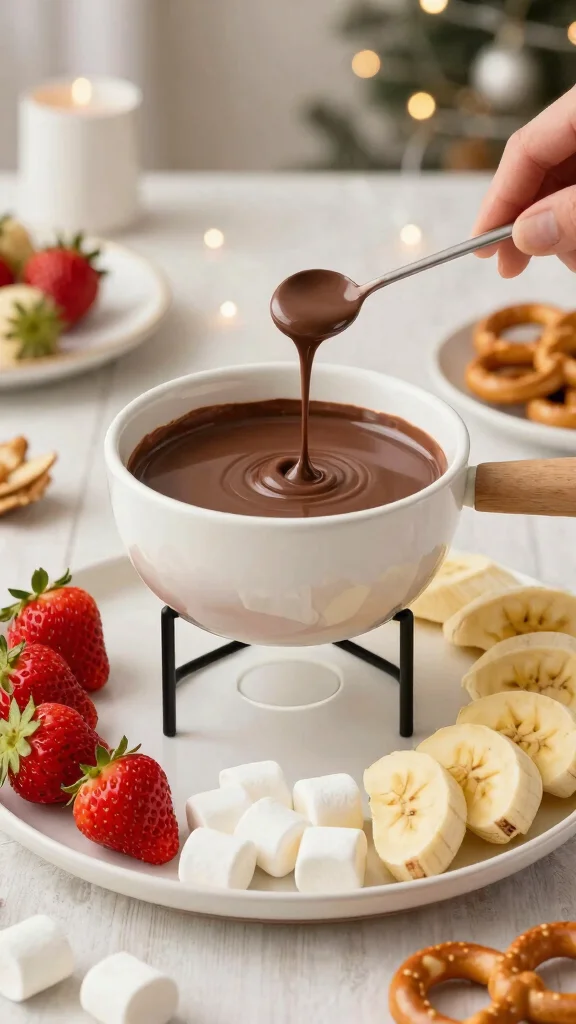 16 Classic American Dessert Recipes You'll Love to Make Over and Over - 15. Chocolate Fondue