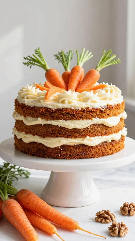 16 Classic American Dessert Recipes You'll Love to Make Over and Over - 7. Carrot Cake