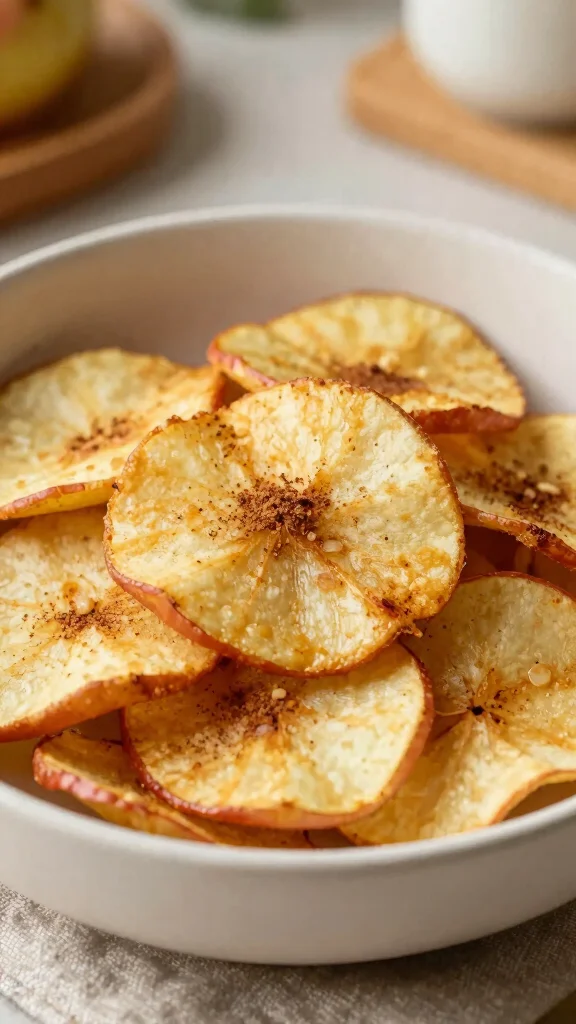 17 Air Fryer Meal-Prep Lunches for a Week of Simple, Tasty Meals - 17. Air Fryer Apple Chips
