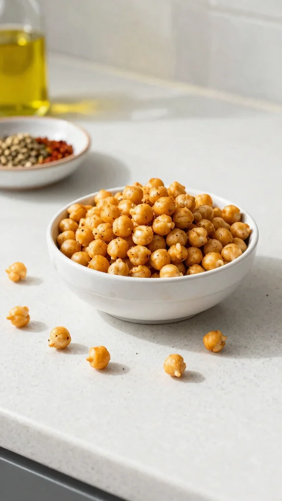 17 Air Fryer Meal-Prep Lunches for a Week of Simple, Tasty Meals - 3. Spicy Air Fryer Chickpeas