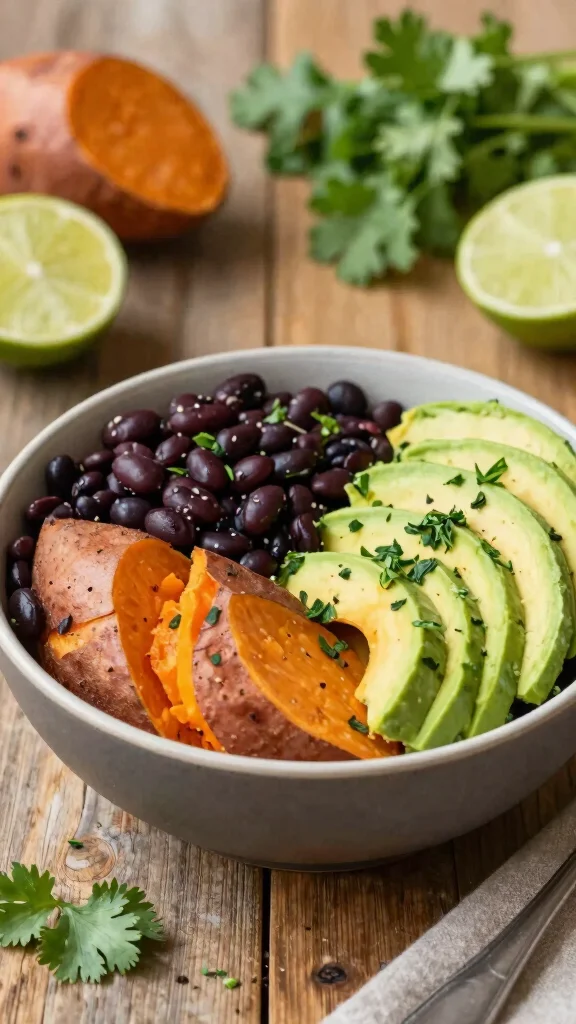 17 Air Fryer Meal-Prep Lunches for a Week of Simple, Tasty Meals - 6. Sweet Potato and Black Bean Bowls