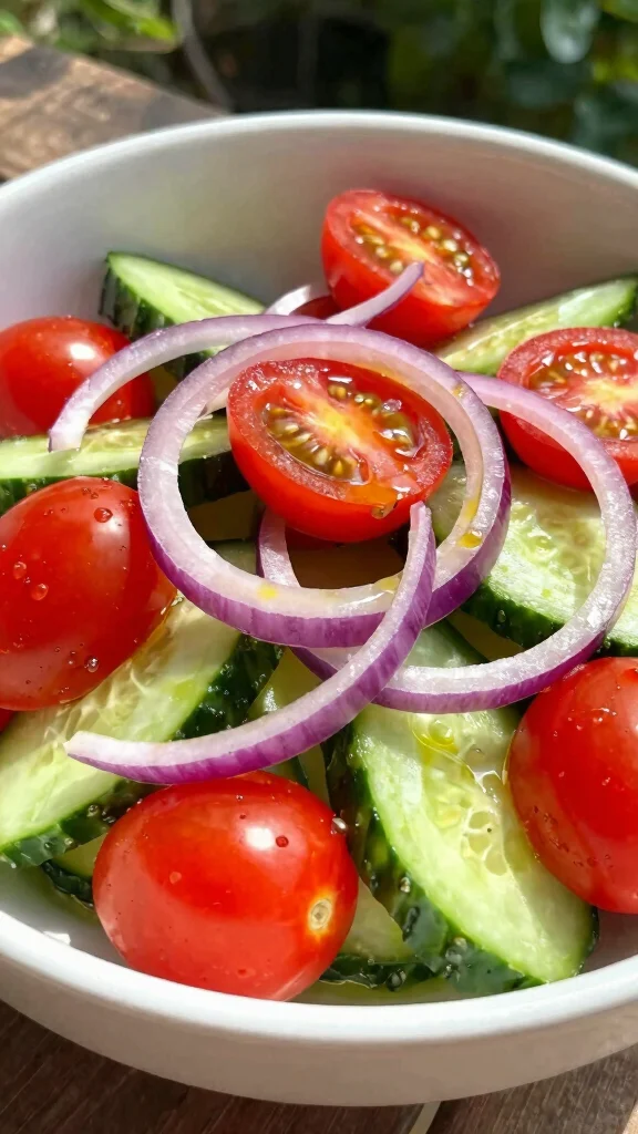 17 Delicious Cherry Tomato Recipes You’ll Want to Make Today for Quick Meals - 12. Cherry Tomato and Cucumber Salad