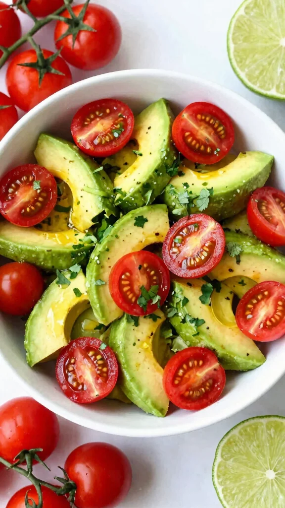 17 Delicious Cherry Tomato Recipes You’ll Want to Make Today for Quick Meals - 2. Cherry Tomato and Avocado Salad