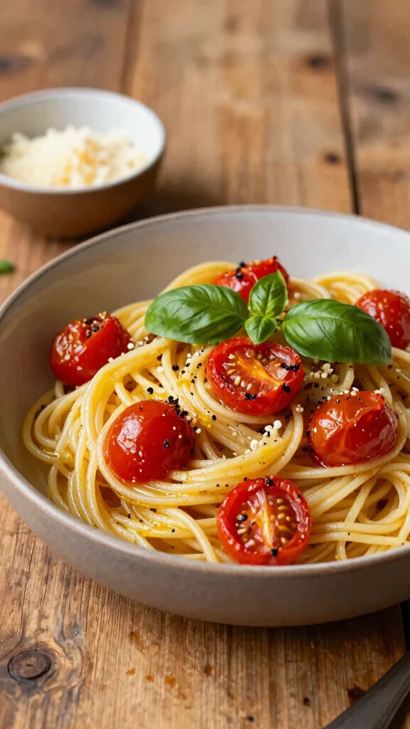 17 Delicious Cherry Tomato Recipes You’ll Want to Make Today for Quick Meals - 3. Pasta with Cherry Tomato and Garlic