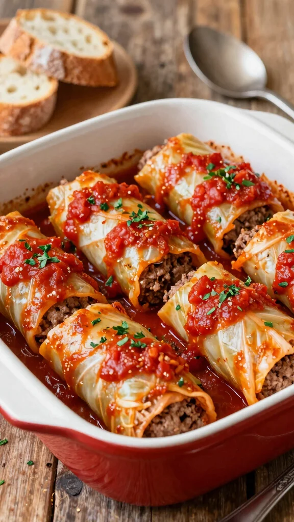 18 Delicious Ground Beef Recipes Busy Weeknights Will Love - 18. Ground Beef Cabbage Rolls