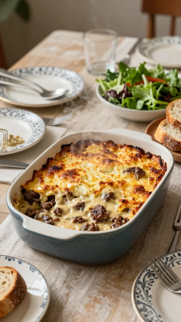 18 Delicious Ground Beef Recipes Busy Weeknights Will Love - 4. Beef Stroganoff Casserole