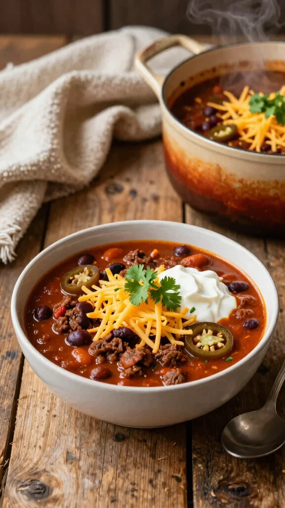 18 Delicious Ground Beef Recipes Busy Weeknights Will Love - 6. Beef & Bean Chili