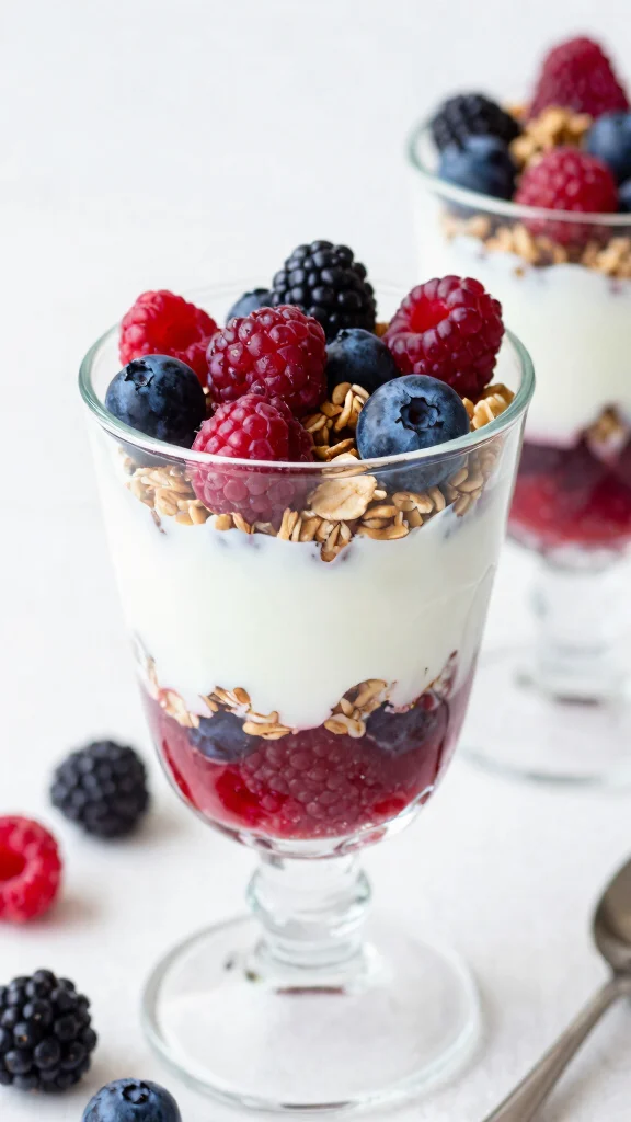 18 Easy Dessert Recipes for Every Sweet Tooth - 11. Berry Yogurt Parfait