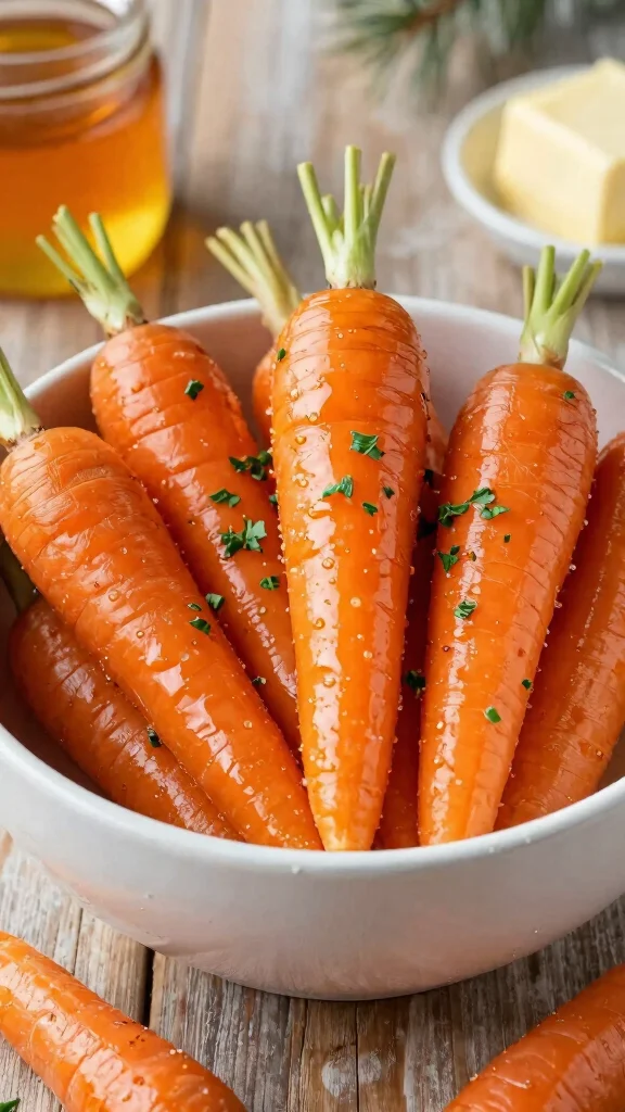 18 High Protein Thanksgiving Sides to Wow Your Guests and Keep It Light - 13. Honey Glazed Carrots