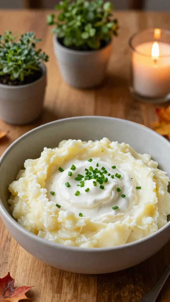 18 High Protein Thanksgiving Sides to Wow Your Guests and Keep It Light - 3. Greek Yogurt Mashed Potatoes