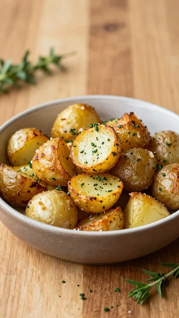18 Make Ahead Thanksgiving Recipes for a Stress-Free Feast - 13. Garlic Roasted Potatoes