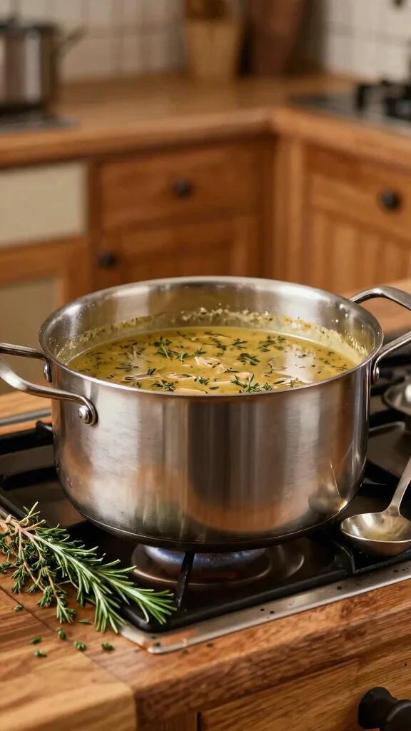 18 Make Ahead Thanksgiving Recipes for a Stress-Free Feast - 2. Herb-Infused Turkey Gravy