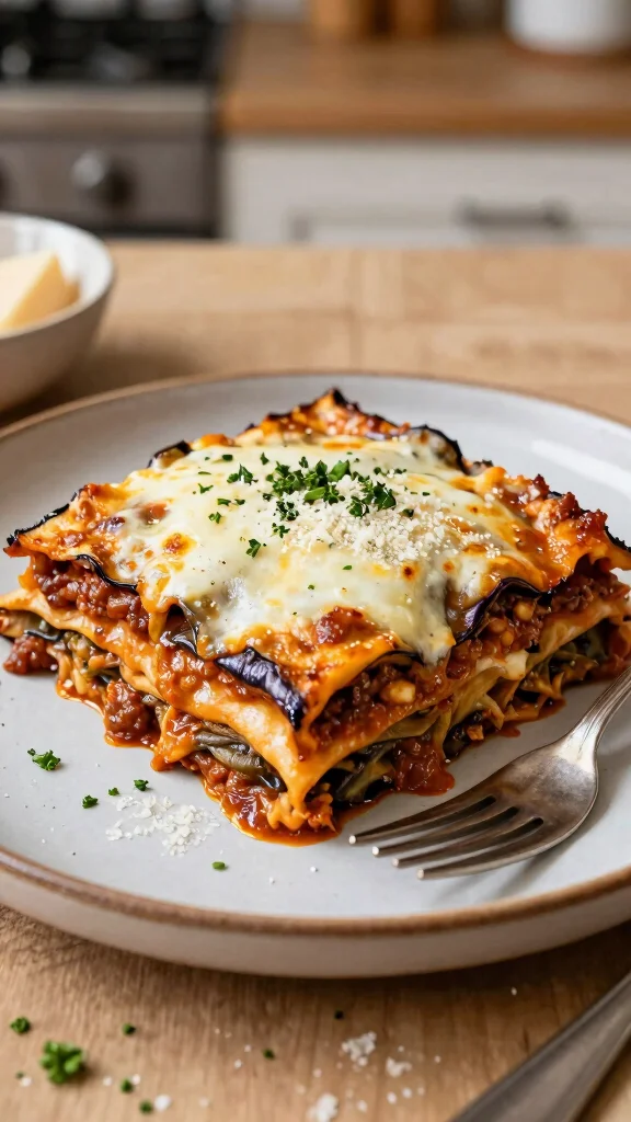 18 Simple Delicious Keto Diet Recipes for Beginners That Actually Taste Good - 18. Eggplant Lasagna