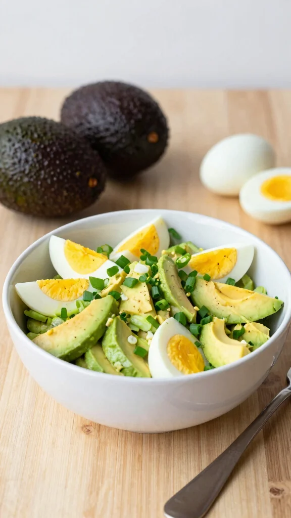 18 Simple Delicious Keto Diet Recipes for Beginners That Actually Taste Good - 3. Avocado Egg Salad