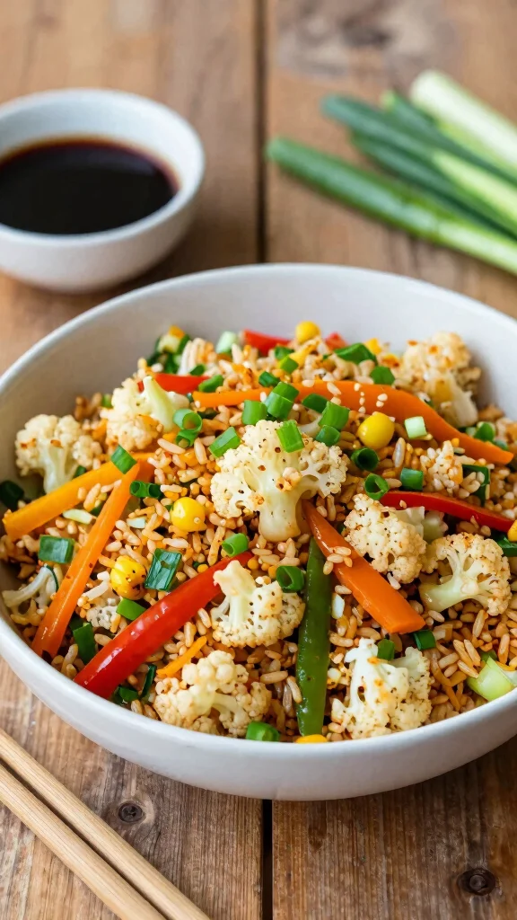 18 Simple Delicious Keto Diet Recipes for Beginners That Actually Taste Good - 6. Cauliflower Fried Rice