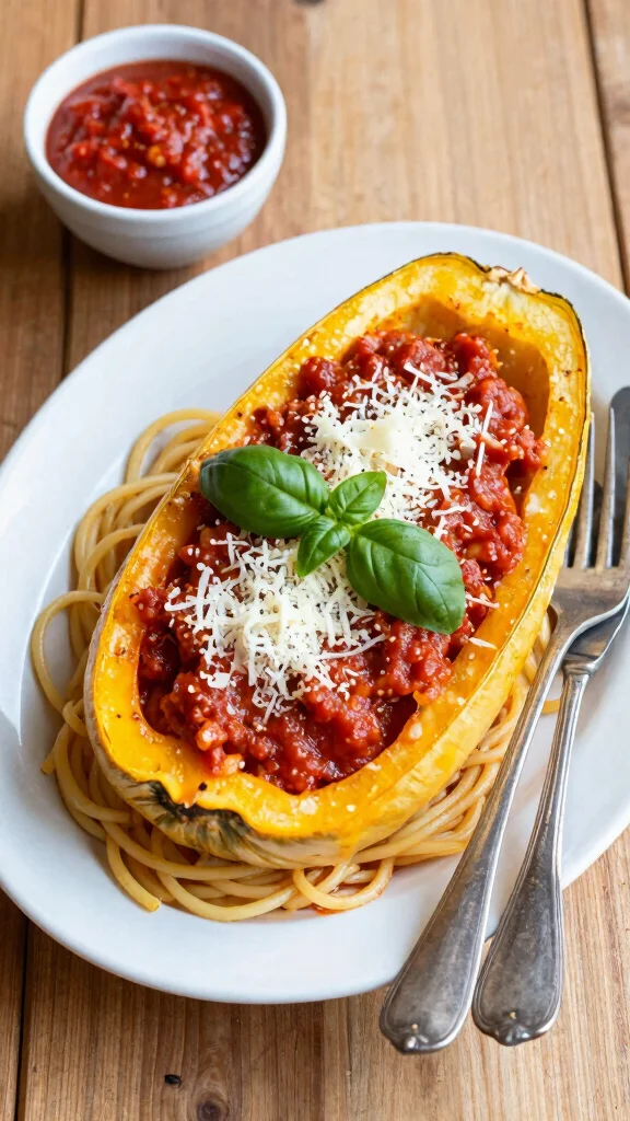 18 Simple Delicious Keto Diet Recipes for Beginners That Actually Taste Good - 7. Spaghetti Squash with Marinara