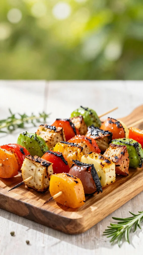 19 Best Simple Recipes for Wegovy Diet Doctors Don't Tell You About - 11. Grilled Veggie Skewers