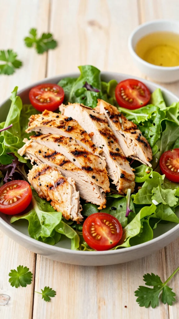 19 Best Simple Recipes for Wegovy Diet Doctors Don't Tell You About - 17. Grilled Chicken Salad