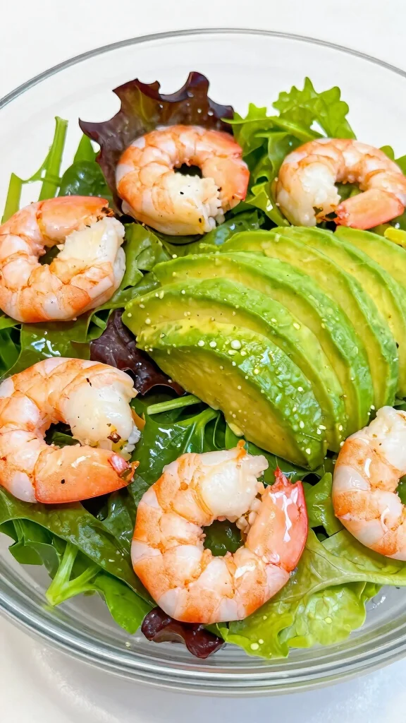 19 Best Simple Recipes for Wegovy Diet Doctors Don't Tell You About - 18. Shrimp and Avocado Salad