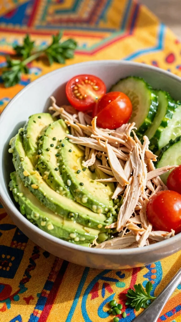 19 Best Simple Recipes for Wegovy Diet Doctors Don't Tell You About - 2. Creamy Avocado Chicken Salad