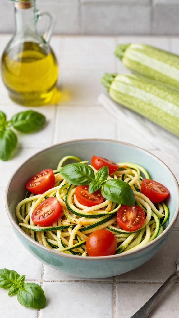 19 Best Simple Recipes for Wegovy Diet Doctors Don't Tell You About - 3. Spicy Zucchini Noodles