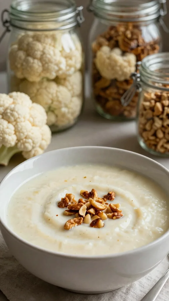 19 Easy Delicious Canning Soups Recipes to Try Today (Perfect for Winter) - 19. Cauliflower Soup