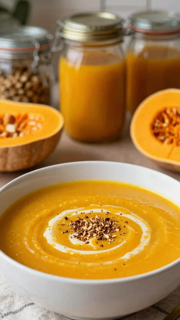 19 Easy Delicious Canning Soups Recipes to Try Today (Perfect for Winter) - 7. Butternut Squash Soup