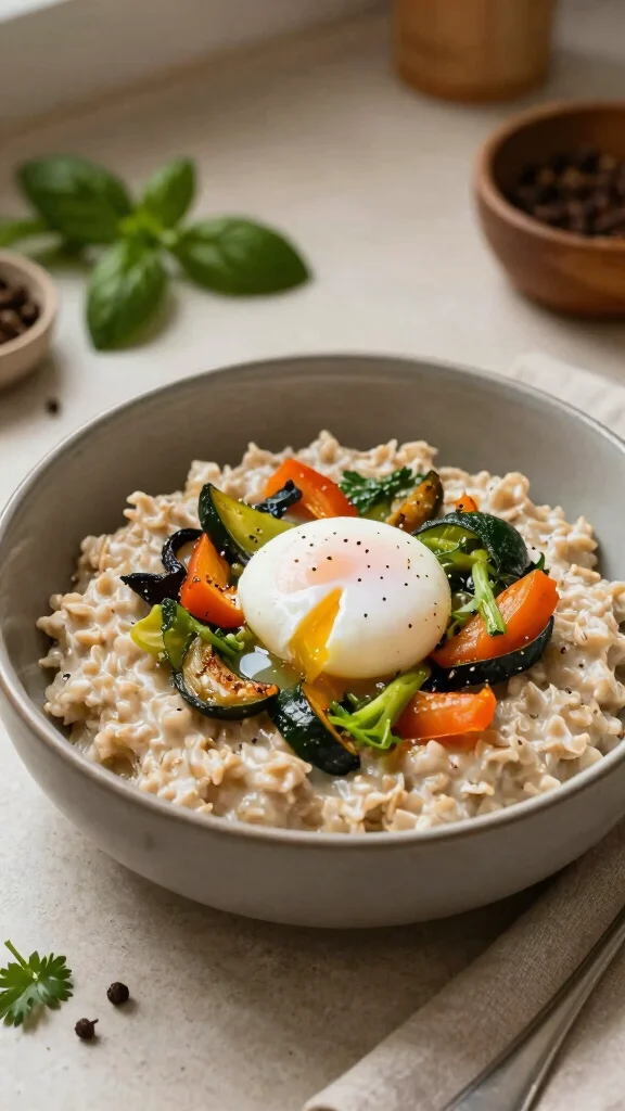 19 Easy Lunch Recipes Complete Guide to Midday Meals for Busy People - 14. Savory Oatmeal Bowl