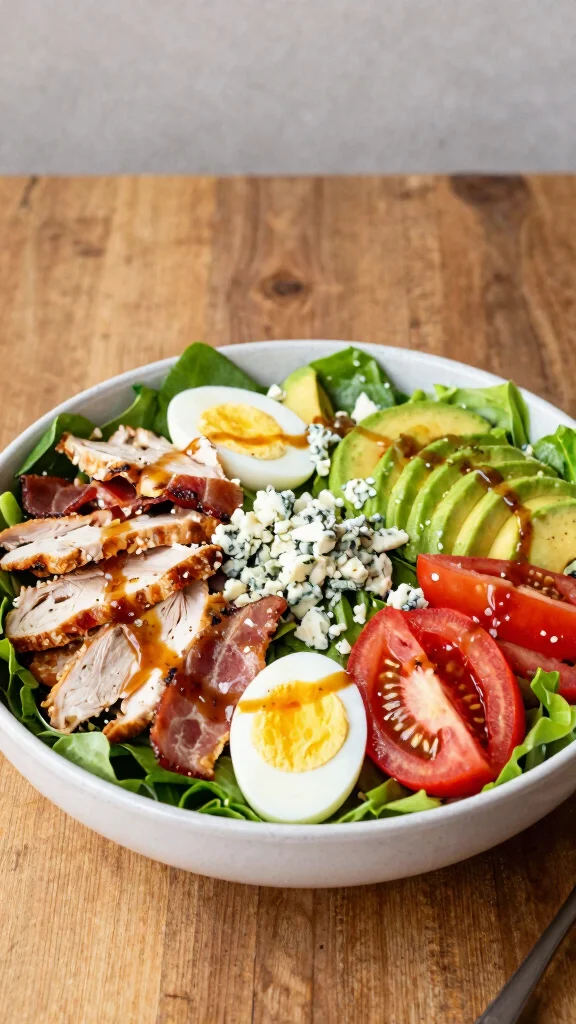 19 Easy Lunch Recipes Complete Guide to Midday Meals for Busy People - 15. Classic Cobb Salad