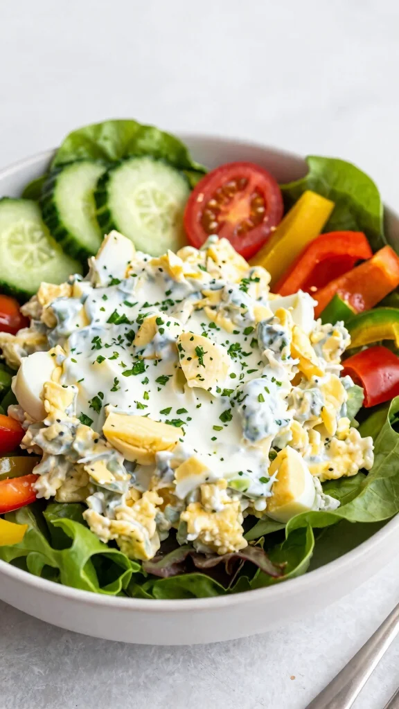 19 High-Protein Lunch Bowls for Easy, Filling Meal Prep - 11. Egg Salad Protein Bowl