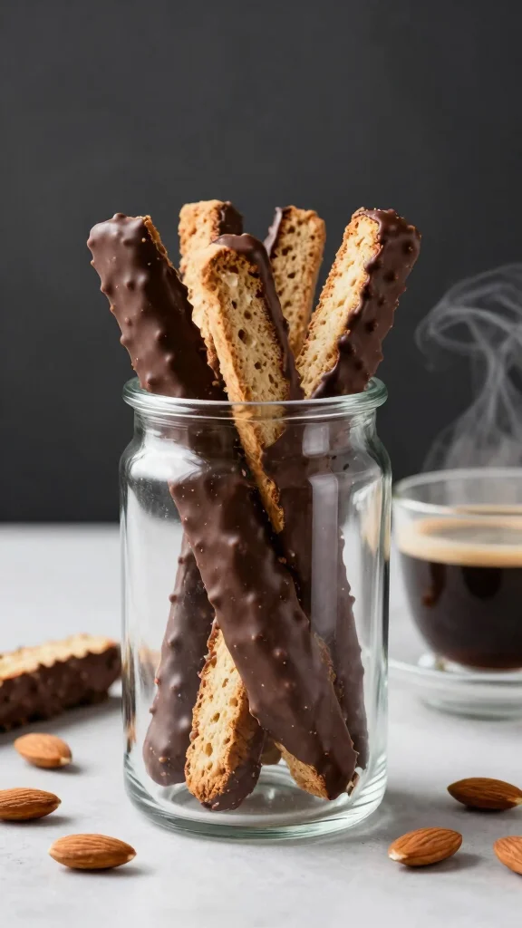 19 Irresistible Christmas Cookie Recipes 2025 for Festive Holiday Baking - 16. Chocolate Dipped Biscotti