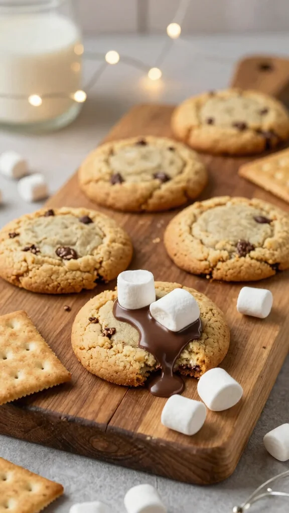 19 Irresistible Christmas Cookie Recipes 2025 for Festive Holiday Baking - 17. S'mores Cookies