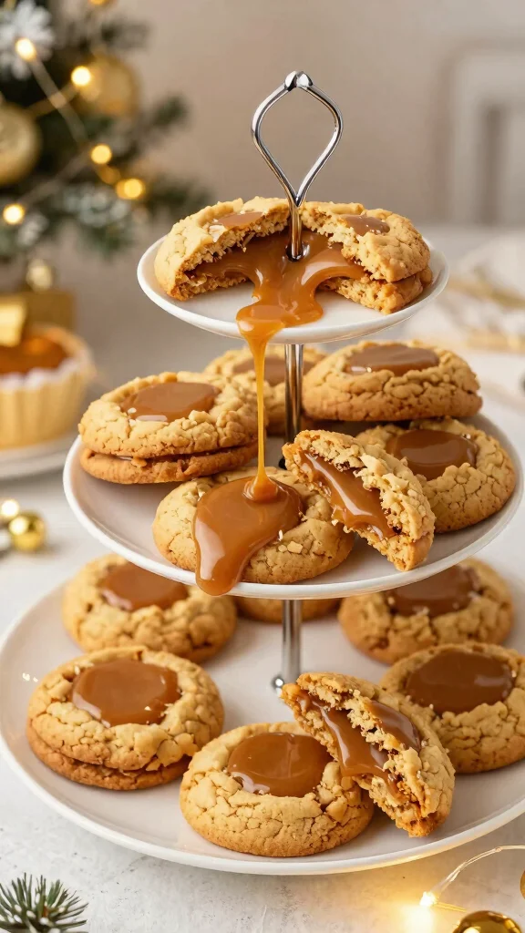 19 Irresistible Christmas Cookie Recipes 2025 for Festive Holiday Baking - 18. Caramel Stuffed Cookies