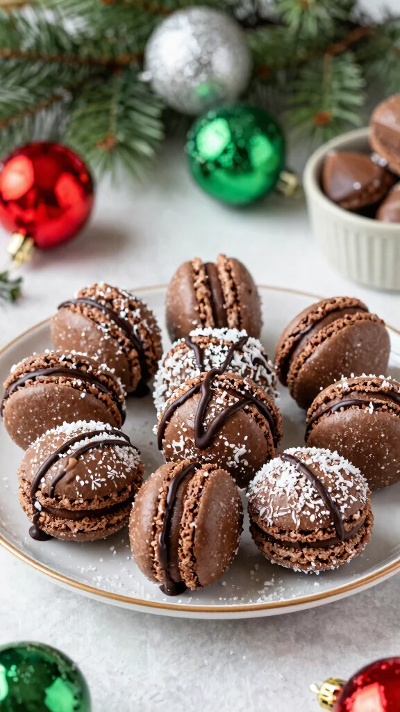 19 Irresistible Christmas Cookie Recipes 2025 for Festive Holiday Baking - 19. Chocolate Coconut Macaroons