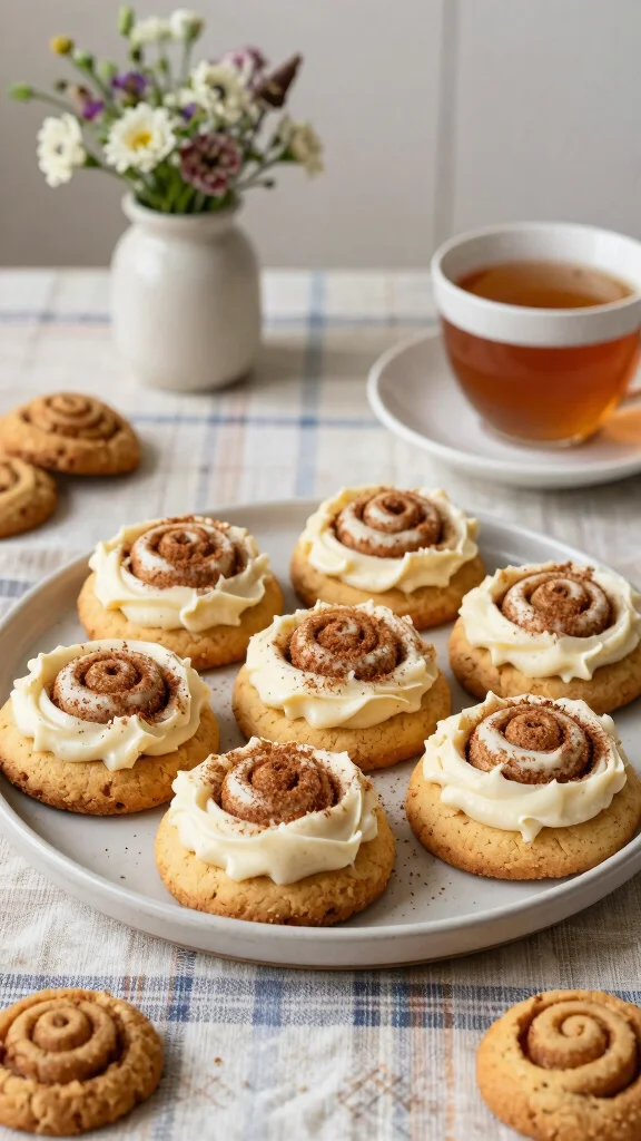 19 Irresistible Christmas Cookie Recipes 2025 for Festive Holiday Baking - 4. Cinnamon Roll Cookies