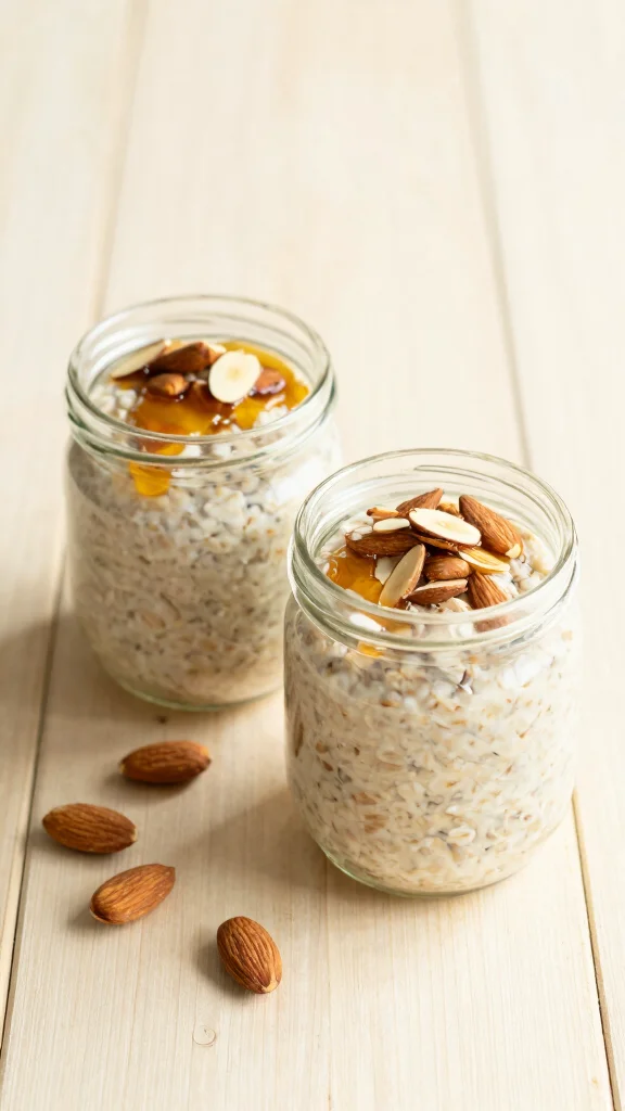 19 The Ultimate Guide to Easy Breakfast Recipes 2025 for Healthy Mornings - 10. Honey Almond Overnight Oats