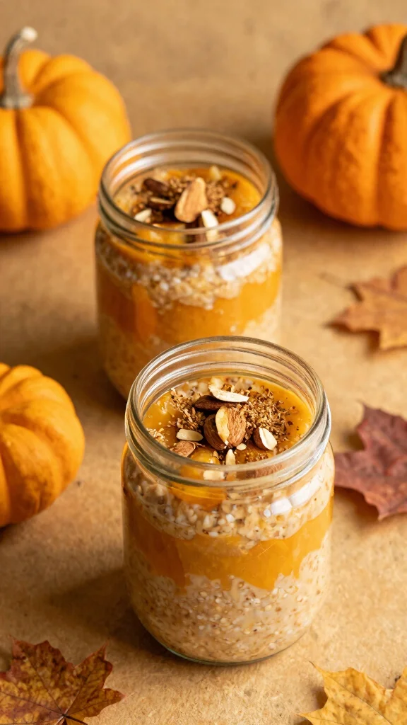 19 The Ultimate Guide to Easy Breakfast Recipes 2025 for Healthy Mornings - 8. Pumpkin Spice Overnight Oats
