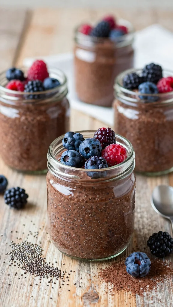 19 The Ultimate Guide to Easy Breakfast Recipes 2025 for Healthy Mornings - 9. Chocolate Chia Seed Pudding Oats